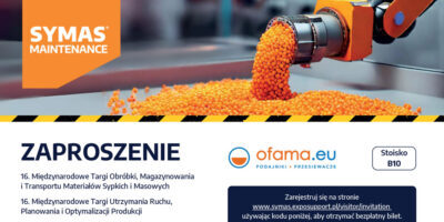 16 Międzynarodowe Targi Obróbki Magazynowania i Trasportu Materiałów Sypkich i Masowych SYMAS